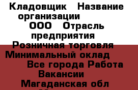 Кладовщик › Название организации ­ O’stin, ООО › Отрасль предприятия ­ Розничная торговля › Минимальный оклад ­ 17 200 - Все города Работа » Вакансии   . Магаданская обл.,Магадан г.